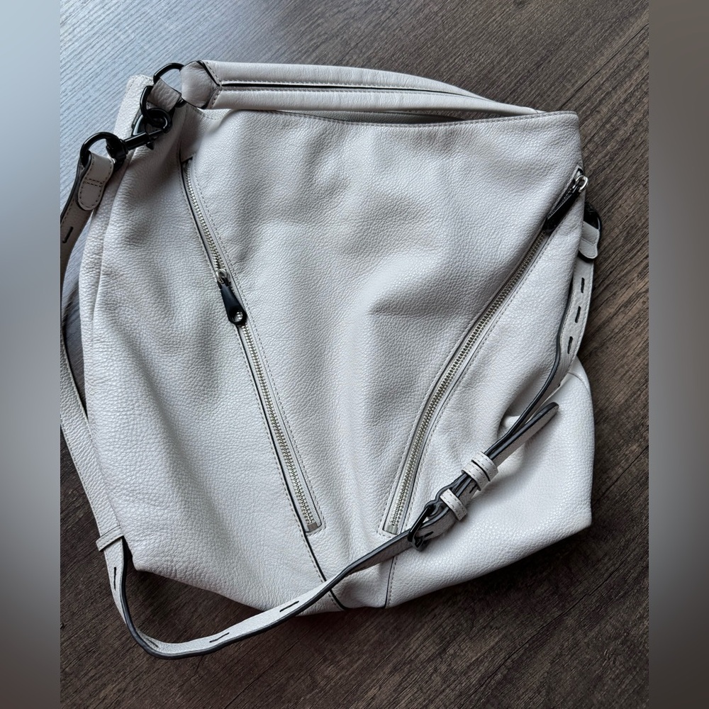 Rebecca Minkoff Gray Textured Leather Bag